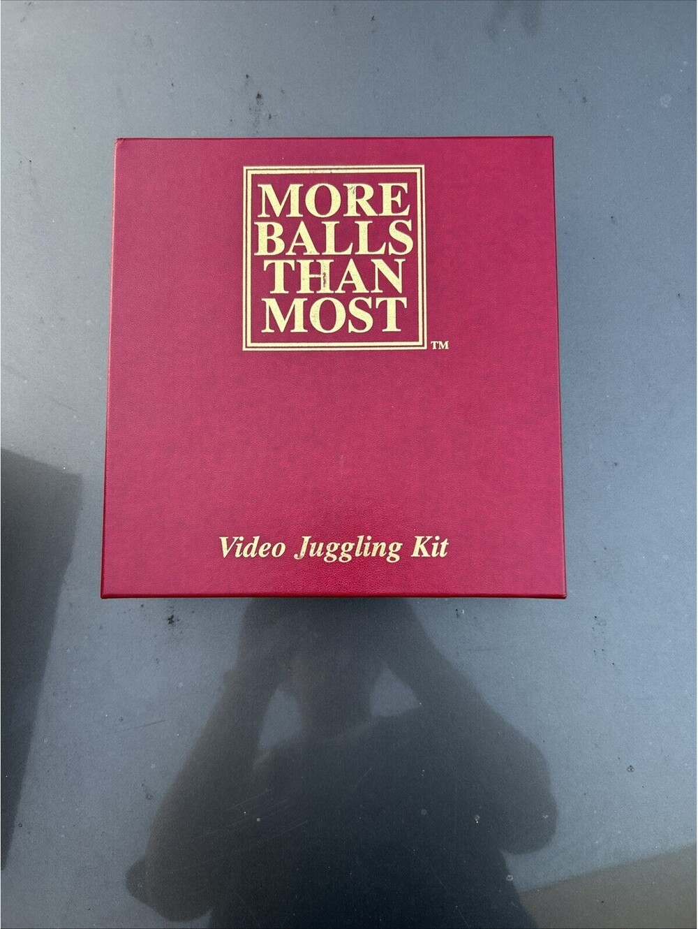 New. VINTAGE MORE Balls THAN Most JUGGLING 3 BALLS VHS Video Kit